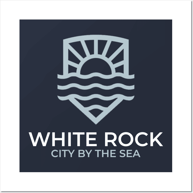 White Rock Wall Art by FahlDesigns